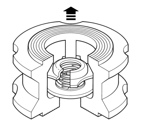 DCV4 · Zawory zwrotne