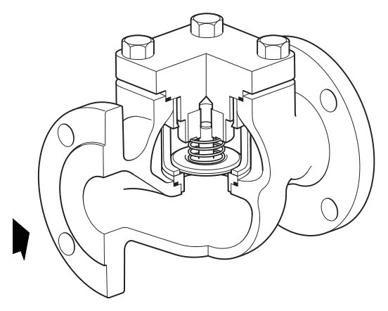 LCV1 · Zawory zwrotne