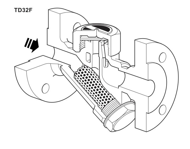 TD32F / TD32FLC · Odwadniacze termodynamiczne